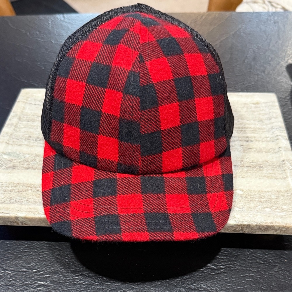 George Hats Buffalo Plaid Kids Cap